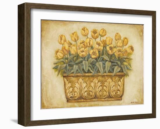 Yellow Tulips-Eva Misa-Framed Art Print