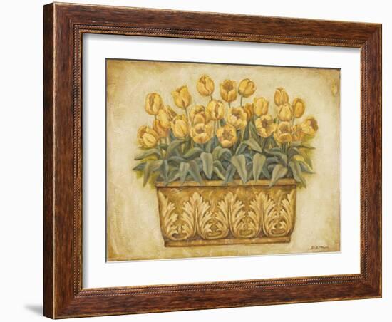 Yellow Tulips-Eva Misa-Framed Art Print