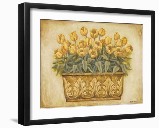 Yellow Tulips-Eva Misa-Framed Art Print