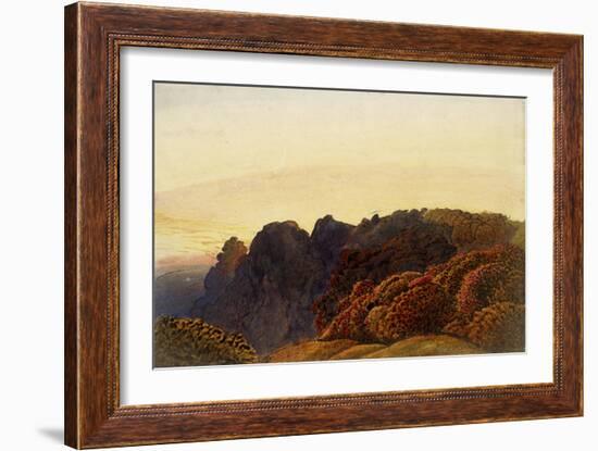 Yellow Twilight-Samuel Palmer-Framed Giclee Print