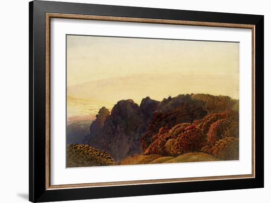 Yellow Twilight-Samuel Palmer-Framed Giclee Print