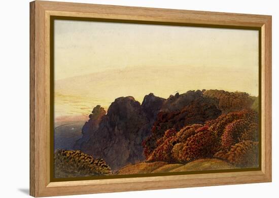 Yellow Twilight-Samuel Palmer-Framed Premier Image Canvas