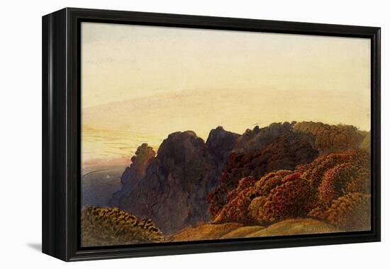 Yellow Twilight-Samuel Palmer-Framed Premier Image Canvas