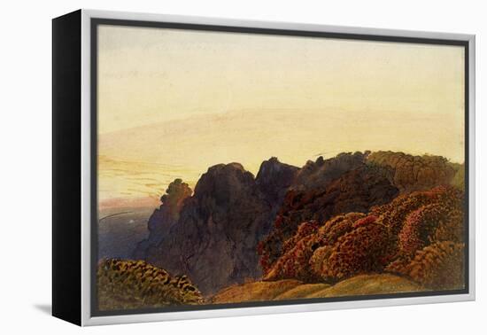 Yellow Twilight-Samuel Palmer-Framed Premier Image Canvas