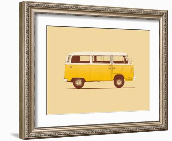 Yellow Van-Florent Bodart-Framed Art Print