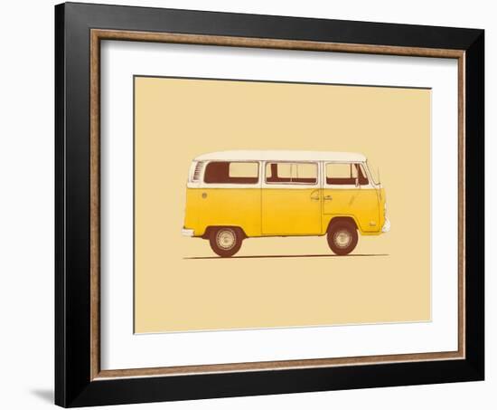 Yellow Van-Florent Bodart-Framed Art Print