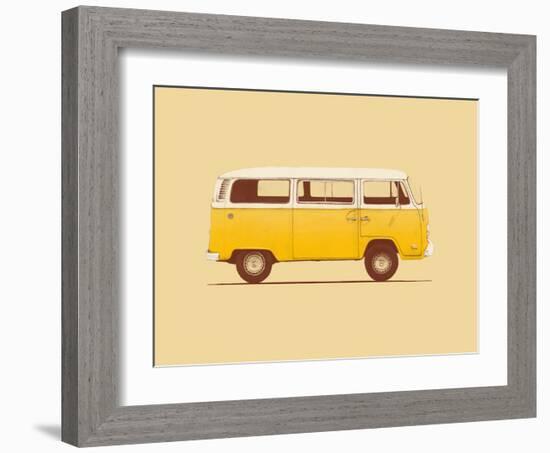 Yellow Van-Florent Bodart-Framed Art Print