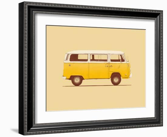 Yellow Van-Florent Bodart-Framed Art Print