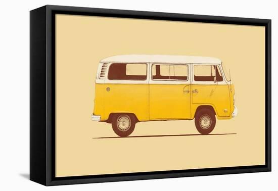 Yellow Van-Florent Bodart-Framed Premier Image Canvas