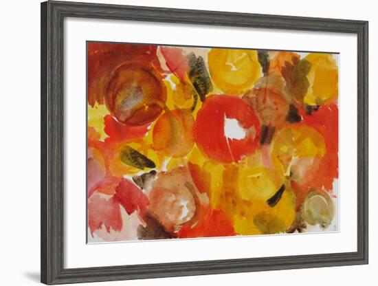 Yellow, Vermilion-Ernst  Wilhelm Nay-Framed Collectable Print