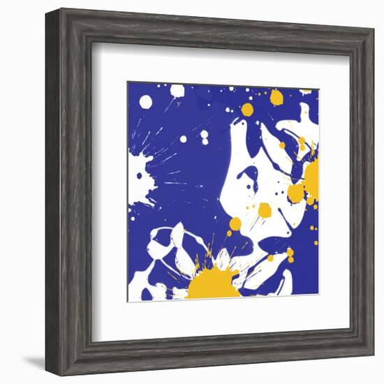 Yellow Violet-Irena Orlov-Framed Premium Giclee Print