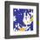 Yellow Violet-Irena Orlov-Framed Premium Giclee Print