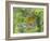 Yellow Warbler Male Building Nest,  Pt. Pelee National Park, Ontario, Canada-Arthur Morris-Framed Photographic Print