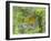 Yellow Warbler Male Building Nest,  Pt. Pelee National Park, Ontario, Canada-Arthur Morris-Framed Photographic Print