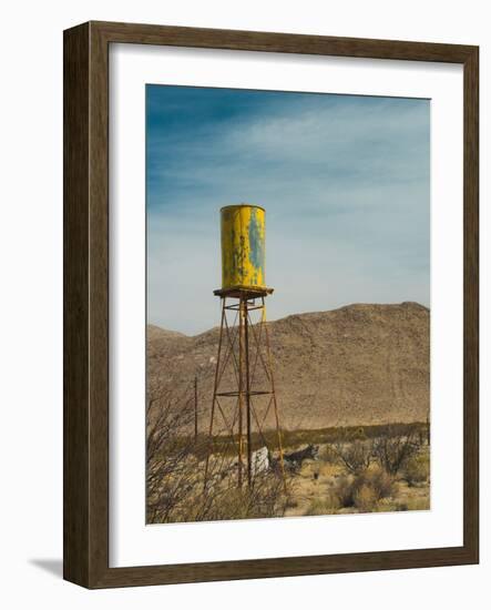 Yellow Water Tower I-Sonja Quintero-Framed Photographic Print