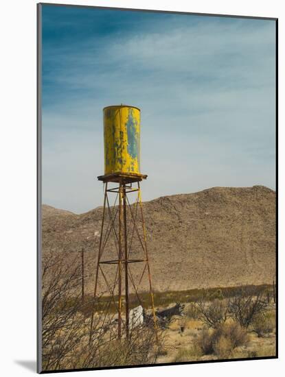 Yellow Water Tower I-Sonja Quintero-Mounted Photographic Print