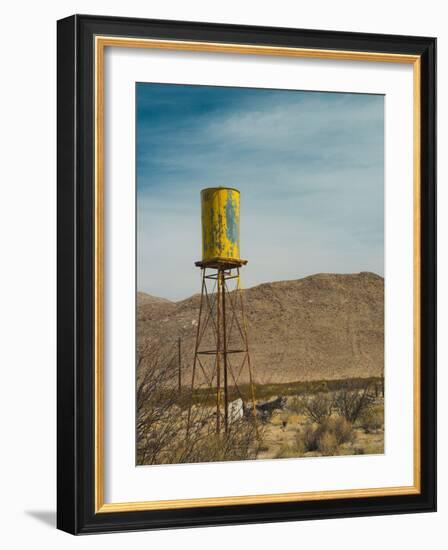 Yellow Water Tower I-Sonja Quintero-Framed Photographic Print