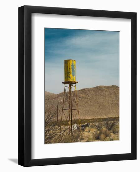 Yellow Water Tower I-Sonja Quintero-Framed Photographic Print