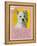 Yellow Westie-Cathy Cute-Framed Premier Image Canvas