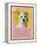 Yellow Westie-Cathy Cute-Framed Premier Image Canvas