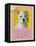 Yellow Westie-Cathy Cute-Framed Premier Image Canvas