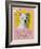 Yellow Westie-Cathy Cute-Framed Giclee Print