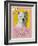 Yellow Westie-Cathy Cute-Framed Giclee Print