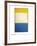 Yellow, White, Blue Over Yellow on Gray, 1954-Mark Rothko-Framed Giclee Print