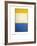 Yellow, White, Blue Over Yellow on Gray, 1954-Mark Rothko-Framed Giclee Print