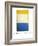 Yellow, White, Blue Over Yellow on Gray, 1954-Mark Rothko-Framed Giclee Print