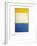 Yellow, White, Blue Over Yellow on Gray, 1954-Mark Rothko-Framed Giclee Print