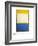 Yellow, White, Blue Over Yellow on Gray, 1954-Mark Rothko-Framed Giclee Print