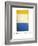 Yellow, White, Blue Over Yellow on Gray, 1954-Mark Rothko-Framed Giclee Print