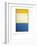 Yellow, White, Blue Over Yellow on Gray, 1954-Mark Rothko-Framed Giclee Print