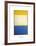 Yellow, White, Blue Over Yellow on Gray, 1954-Mark Rothko-Framed Art Print