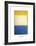 Yellow, White, Blue Over Yellow on Gray, 1954-Mark Rothko-Framed Art Print