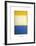 Yellow, White, Blue Over Yellow on Gray, 1954-Mark Rothko-Framed Art Print