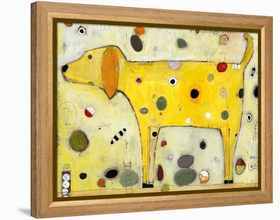 Yellow-Jill Mayberg-Framed Premier Image Canvas