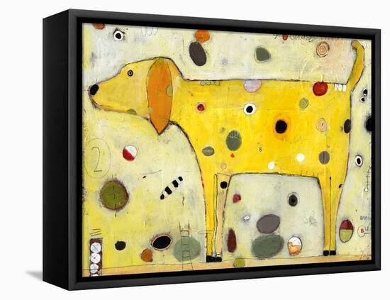 Yellow-Jill Mayberg-Framed Premier Image Canvas