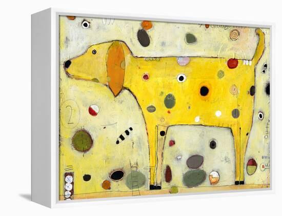 Yellow-Jill Mayberg-Framed Premier Image Canvas