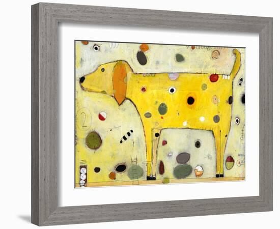 Yellow-Jill Mayberg-Framed Giclee Print