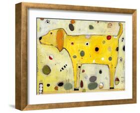 Yellow-Jill Mayberg-Framed Giclee Print