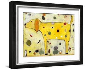 Yellow-Jill Mayberg-Framed Giclee Print