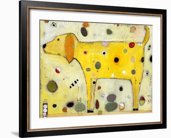 Yellow-Jill Mayberg-Framed Giclee Print