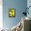 Yellow-Vaan Manoukian-Framed Stretched Canvas displayed on a wall