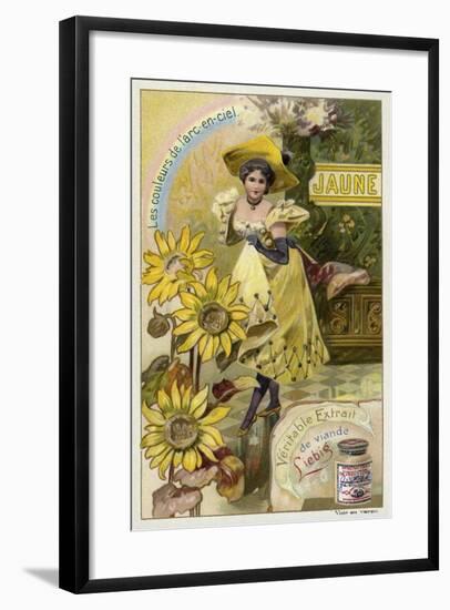 Yellow-null-Framed Giclee Print