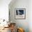 Yellowbar Purplemoon Angelfish Captive-Jane Burton-Framed Photographic Print displayed on a wall