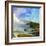 Yellowstone Buffalo Landscape-Marcia Baldwin-Framed Giclee Print