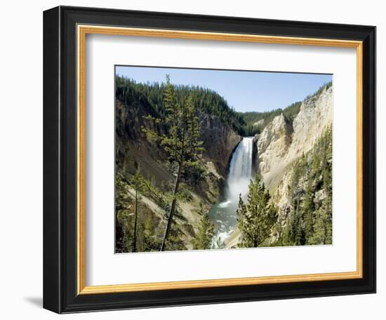 Yellowstone Canyon, Yellowstone National Park, Unesco World Heritage Site, Wyoming, USA-Ethel Davies-Framed Premium Photographic Print