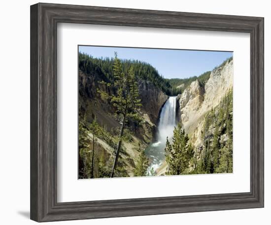 Yellowstone Canyon, Yellowstone National Park, Unesco World Heritage Site, Wyoming, USA-Ethel Davies-Framed Photographic Print